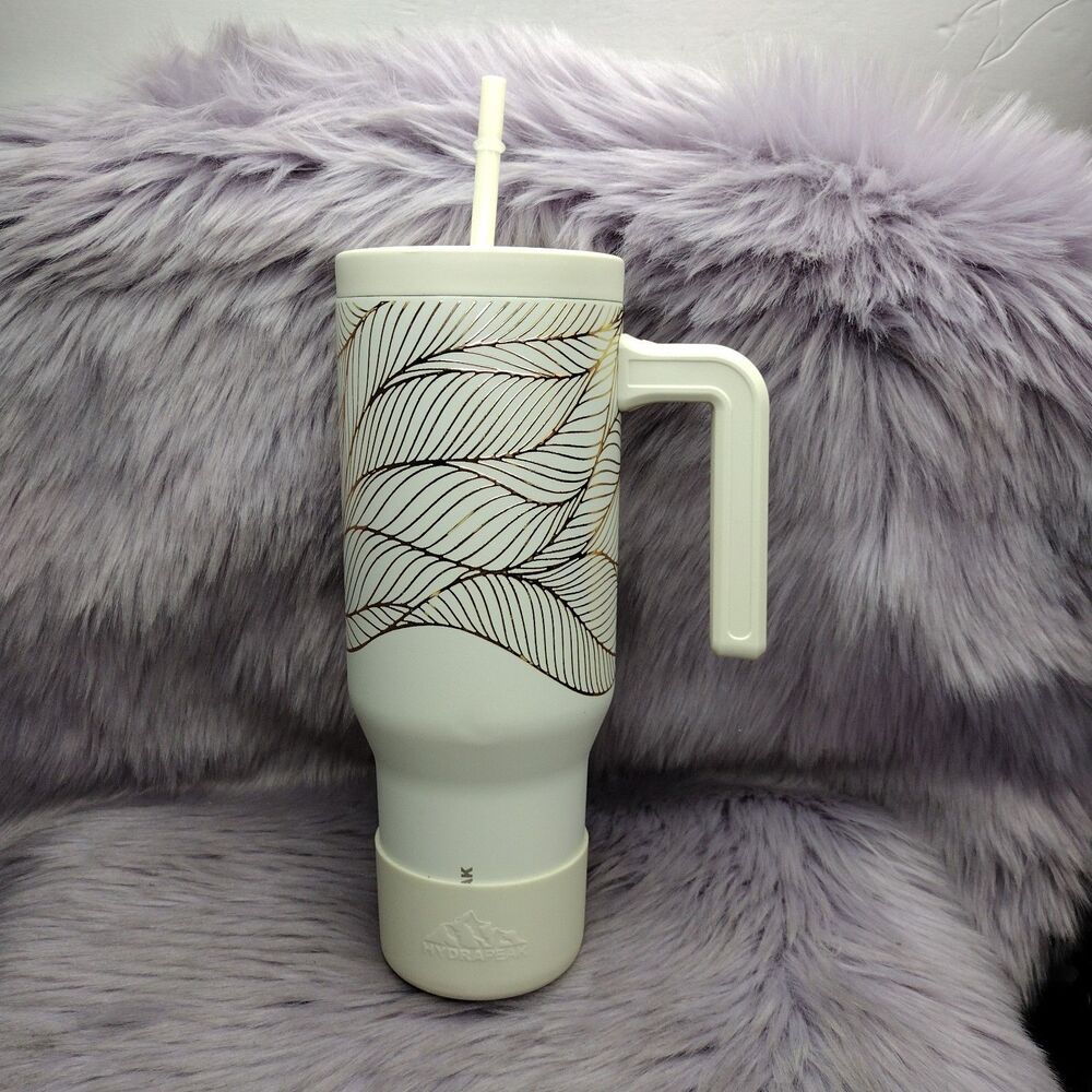 Hydrapeak Voyager Artisan Collection 40 Oz Tumbler Gold Leaf Stainless Steel
